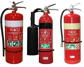 Handheld Portable Extinguishers Muster